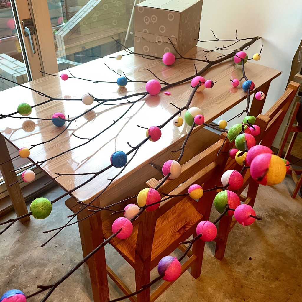 函館市の花屋 光花みつかの繭玉2025年のご注文写真